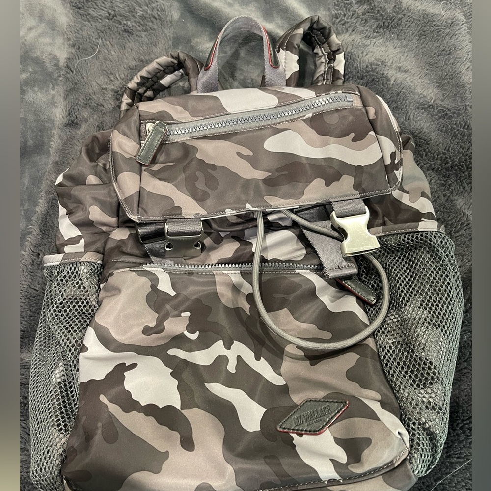 MZ Wallace Black Beeker backpack